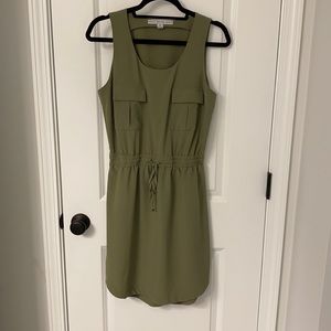 Hyfve Olive Green Shirt Dress
